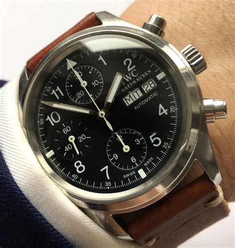 iwc fligt|history of iwc flieger chronogram.